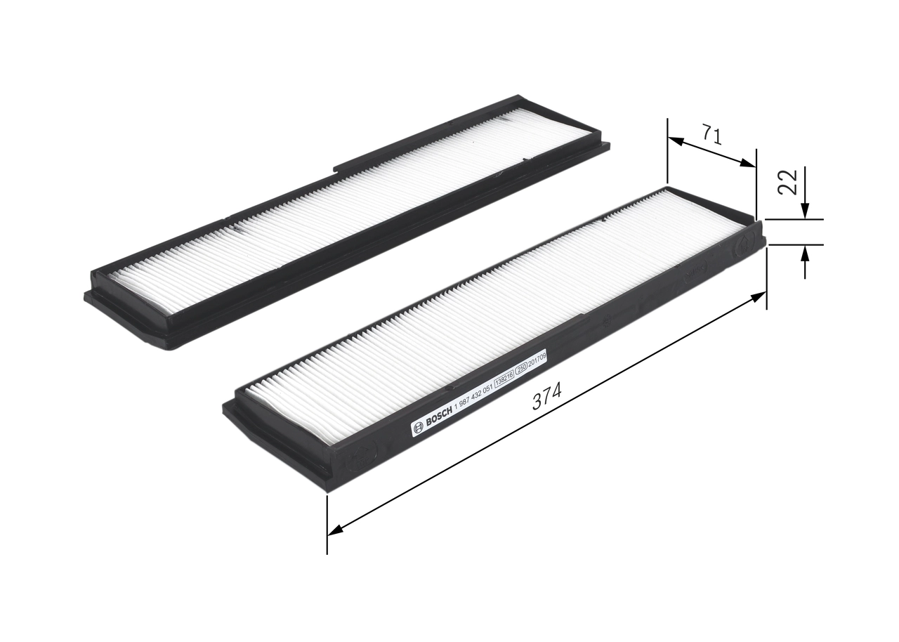 Filtru aer habitaclu