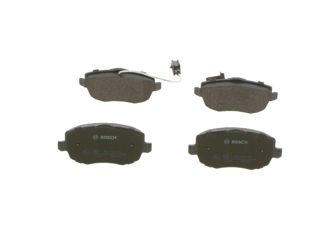 Set placute frana