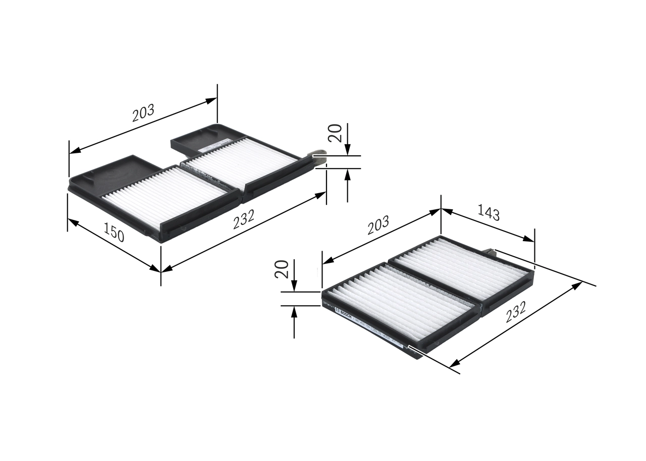 Filtru aer habitaclu