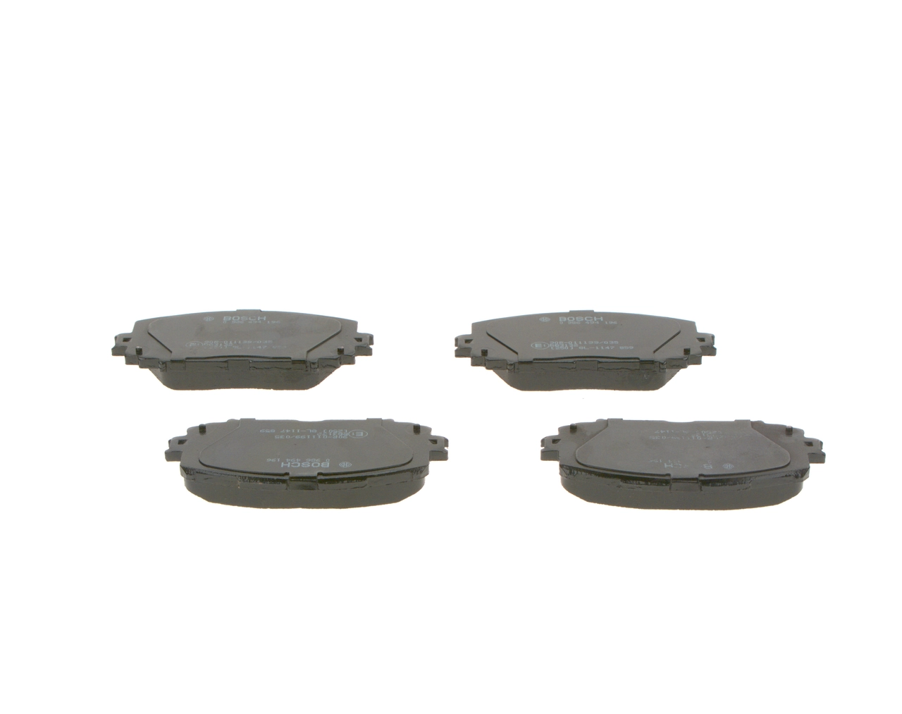 Set placute frana