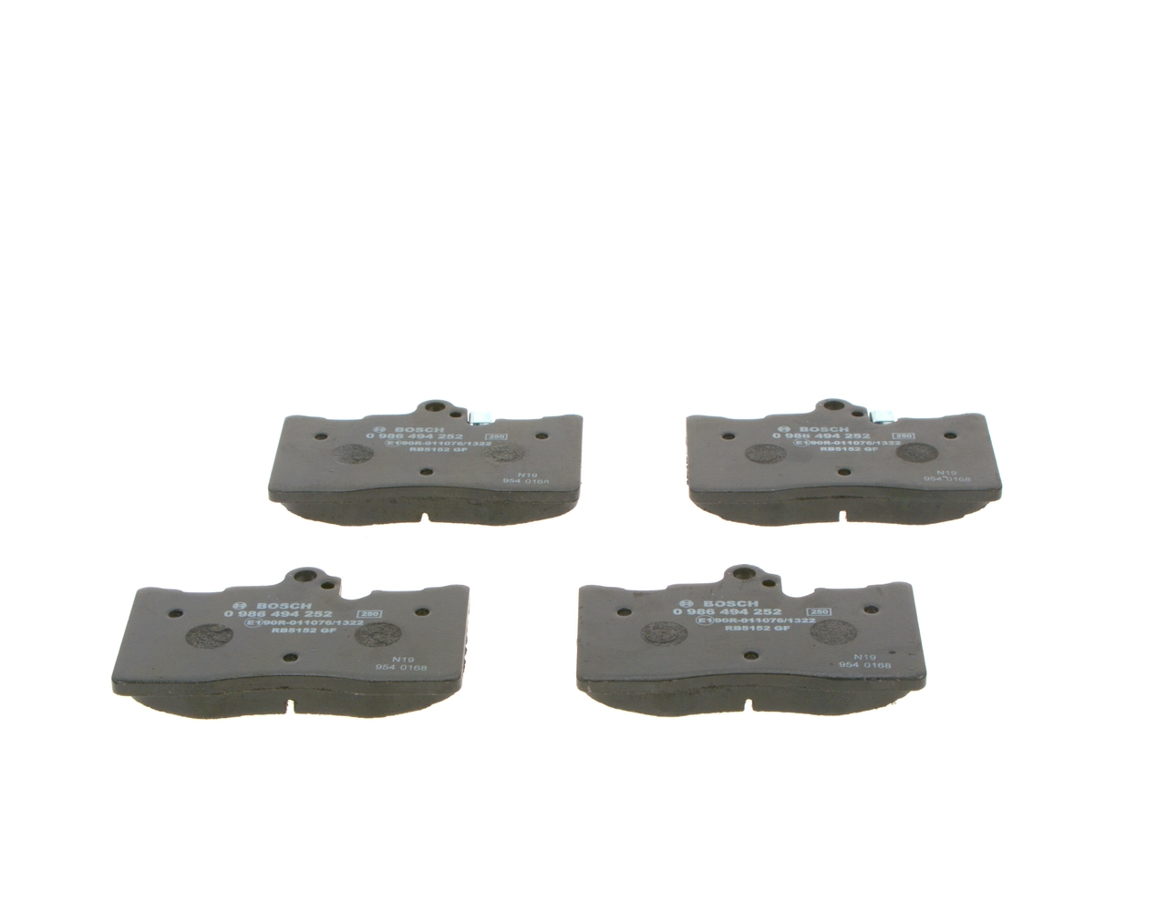 Set placute frana