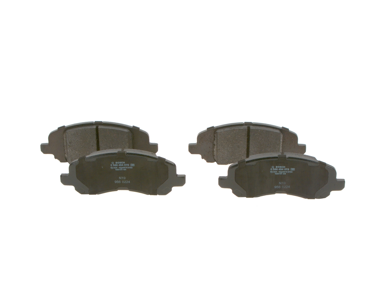 Set placute frana