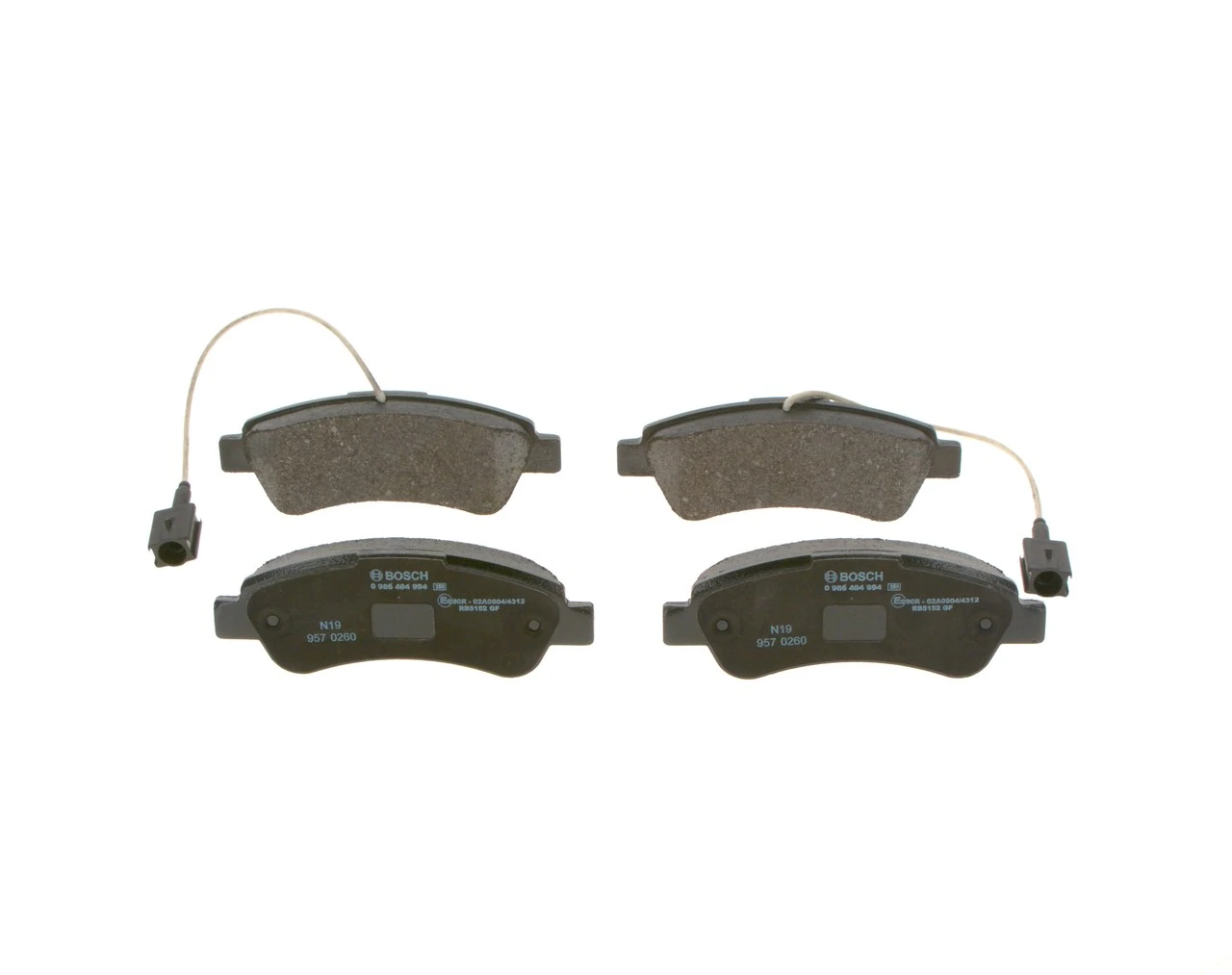 Set placute frana