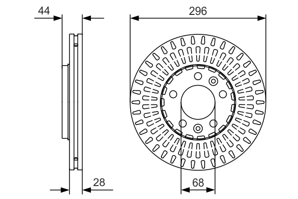 Disc frana