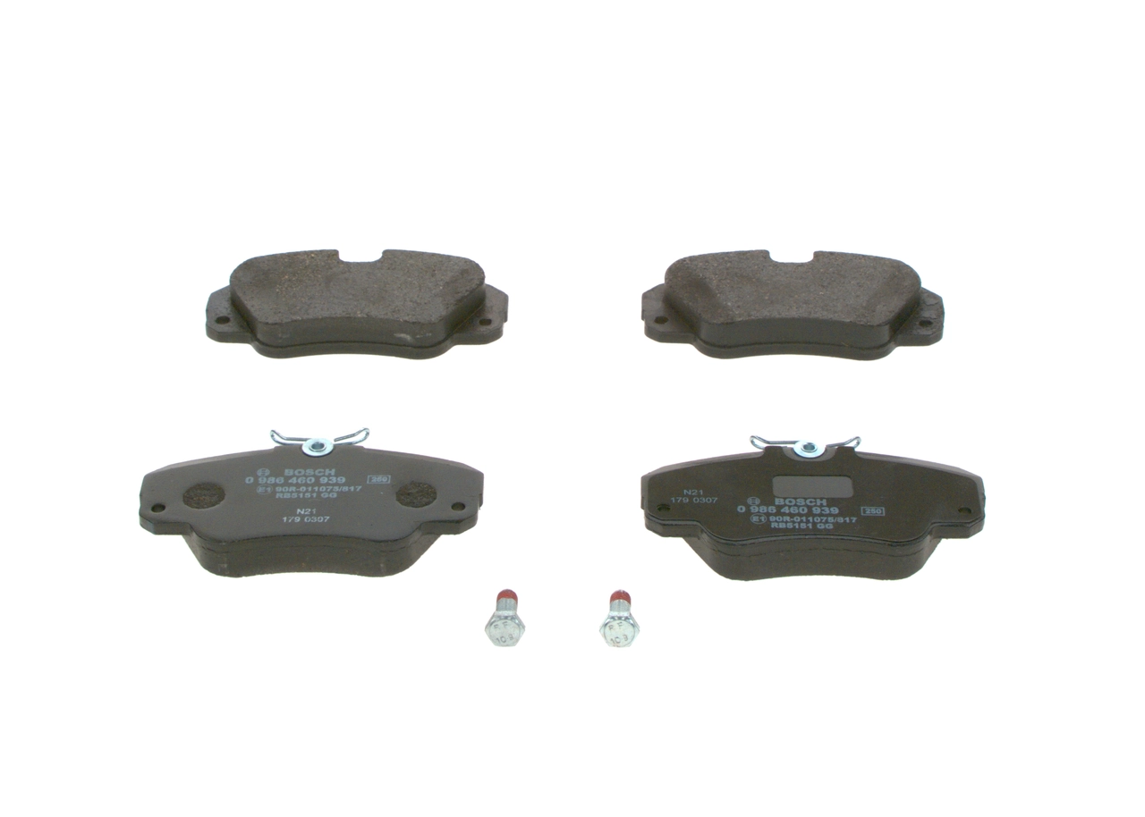 Set placute frana