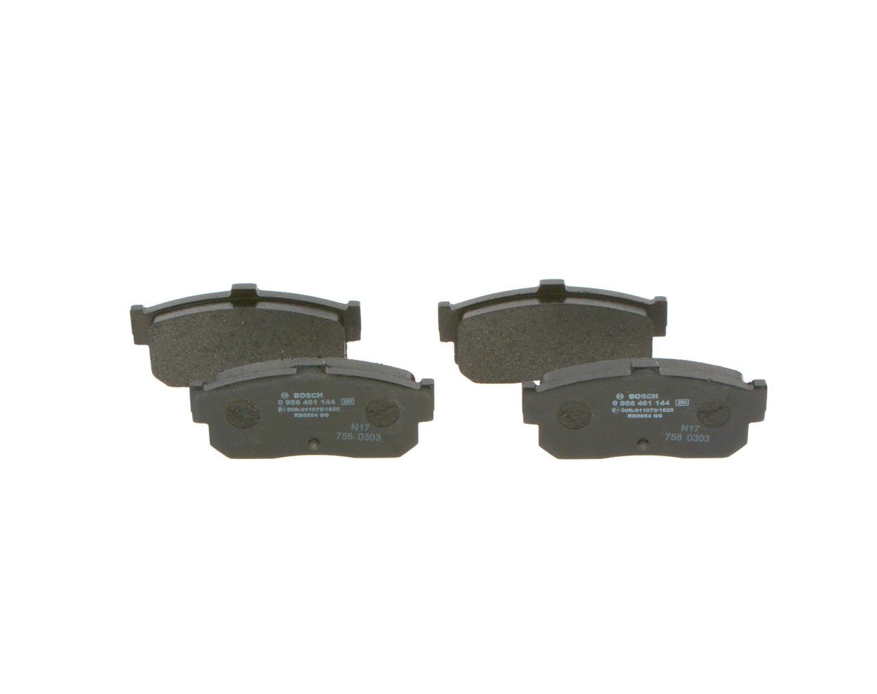 Set placute frana