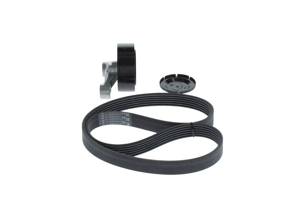 Set curea trapezoidale cu nervuri