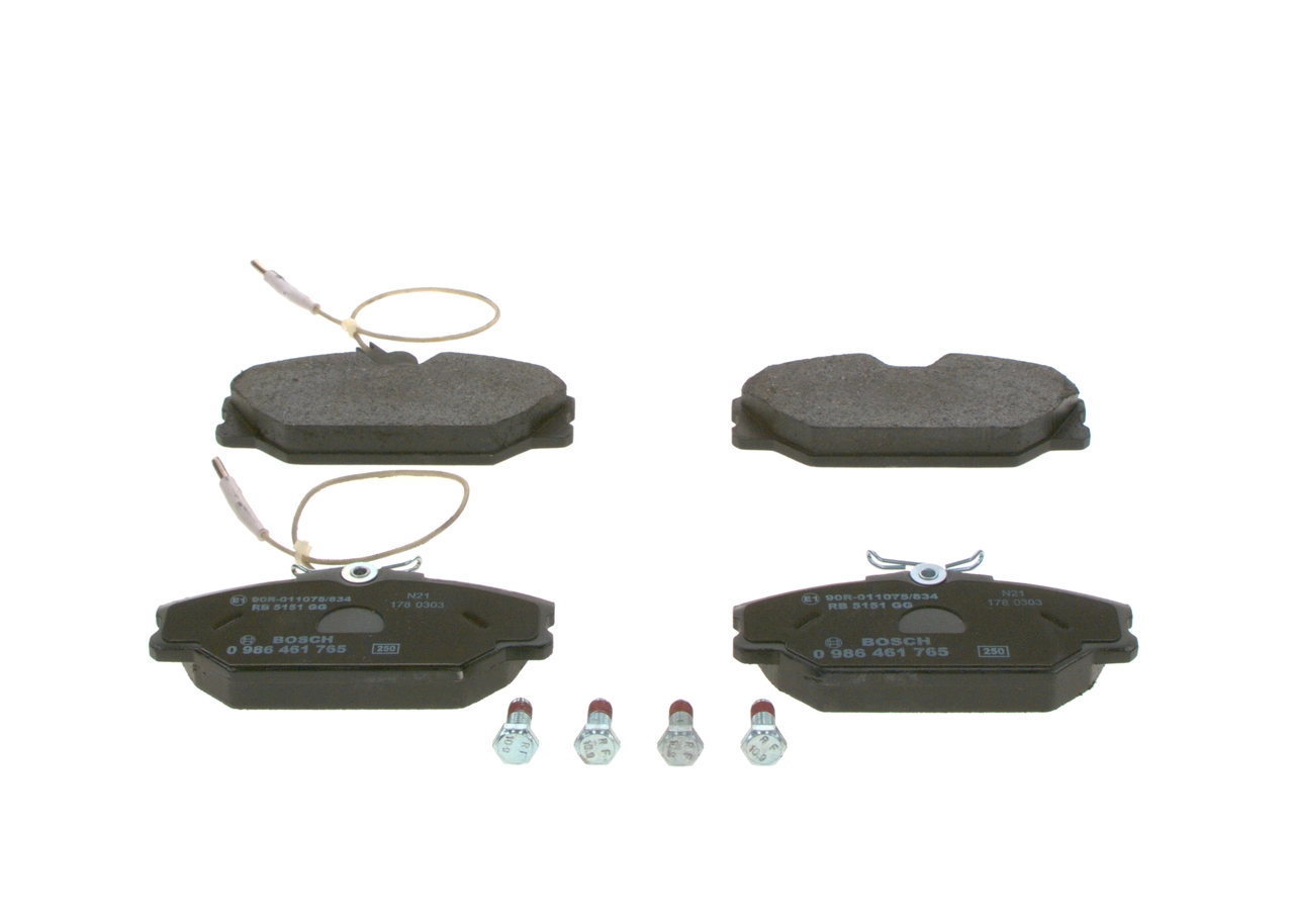 Set placute frana