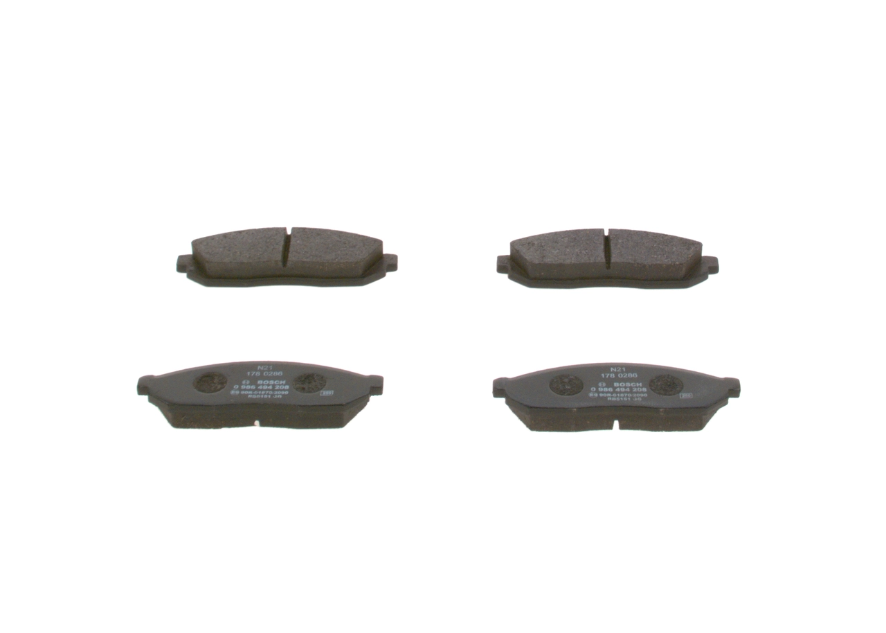 Set placute frana