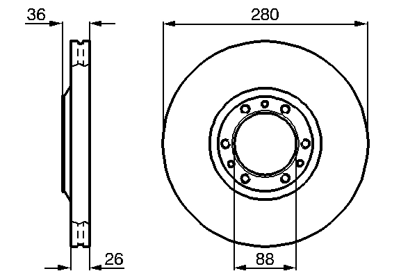 Disc frana