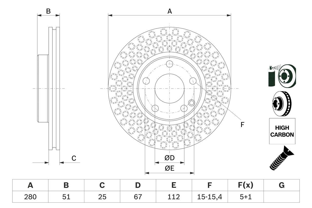 Disc frana
