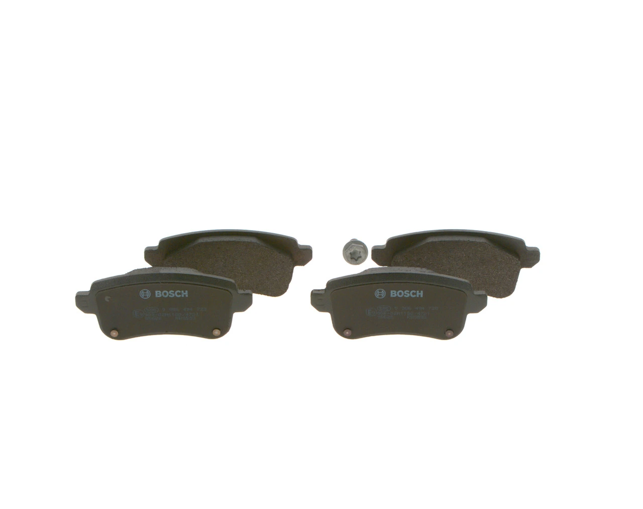 Set placute frana