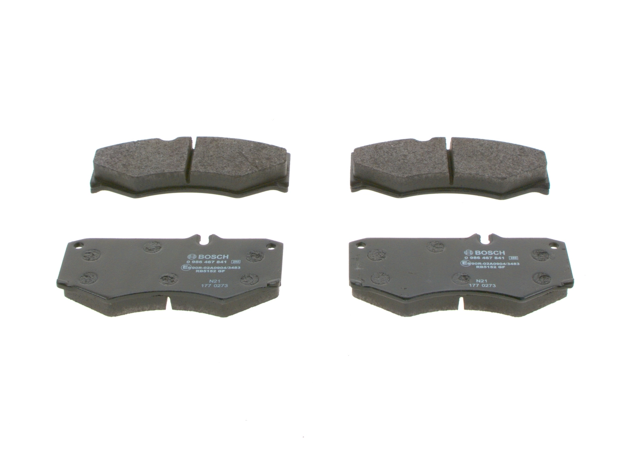 Set placute frana