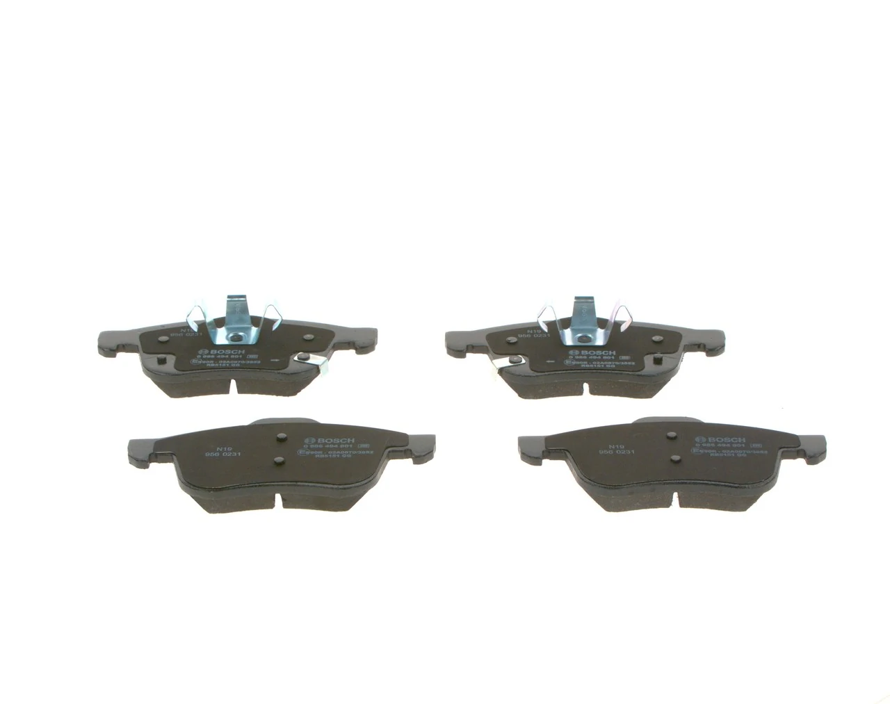 Set placute frana