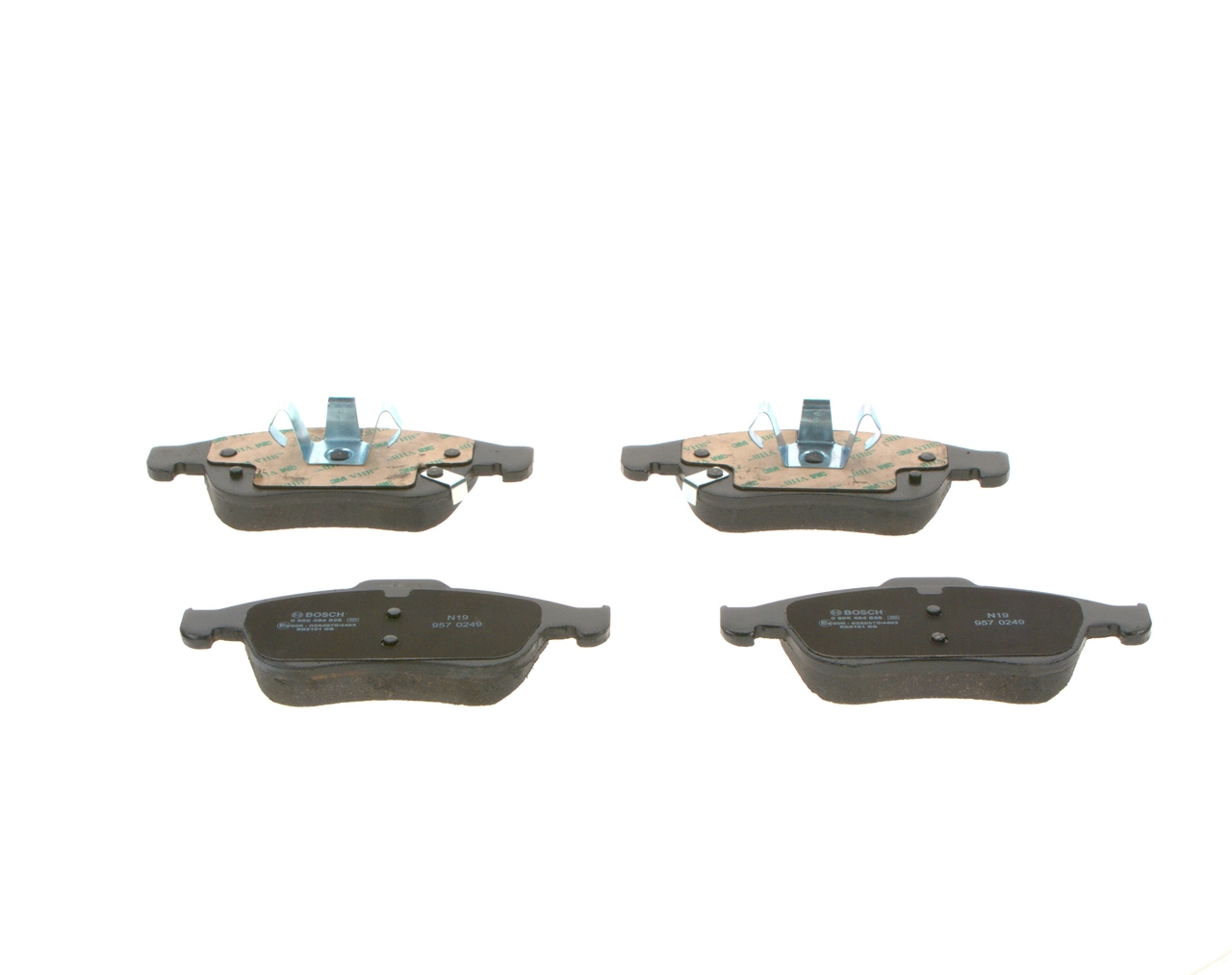 Set placute frana