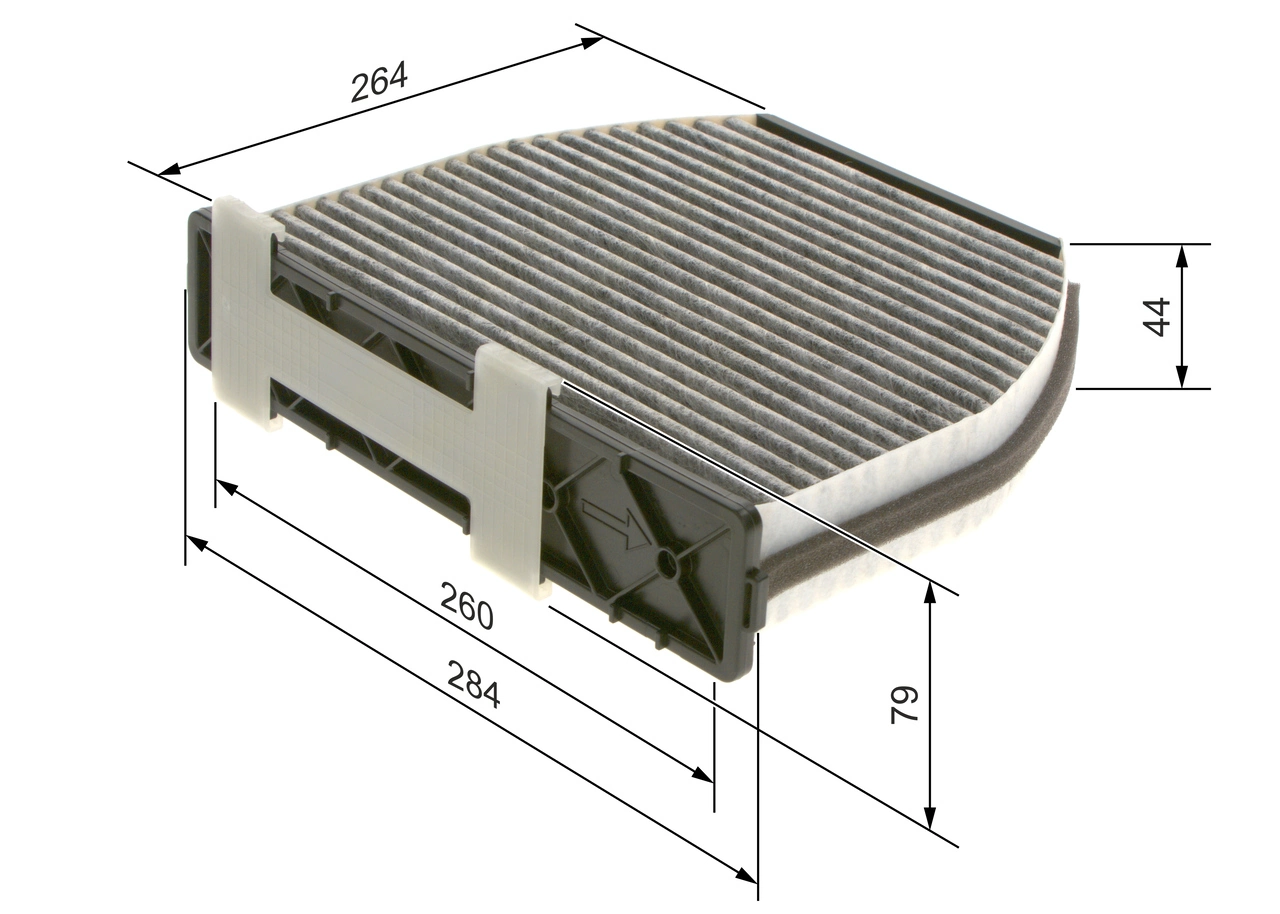 Filtru aer habitaclu