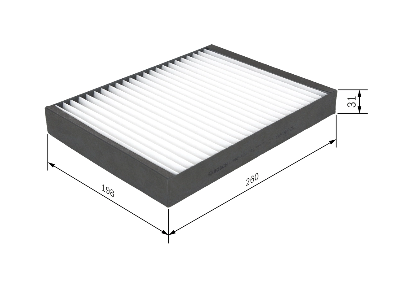 Filtru aer habitaclu
