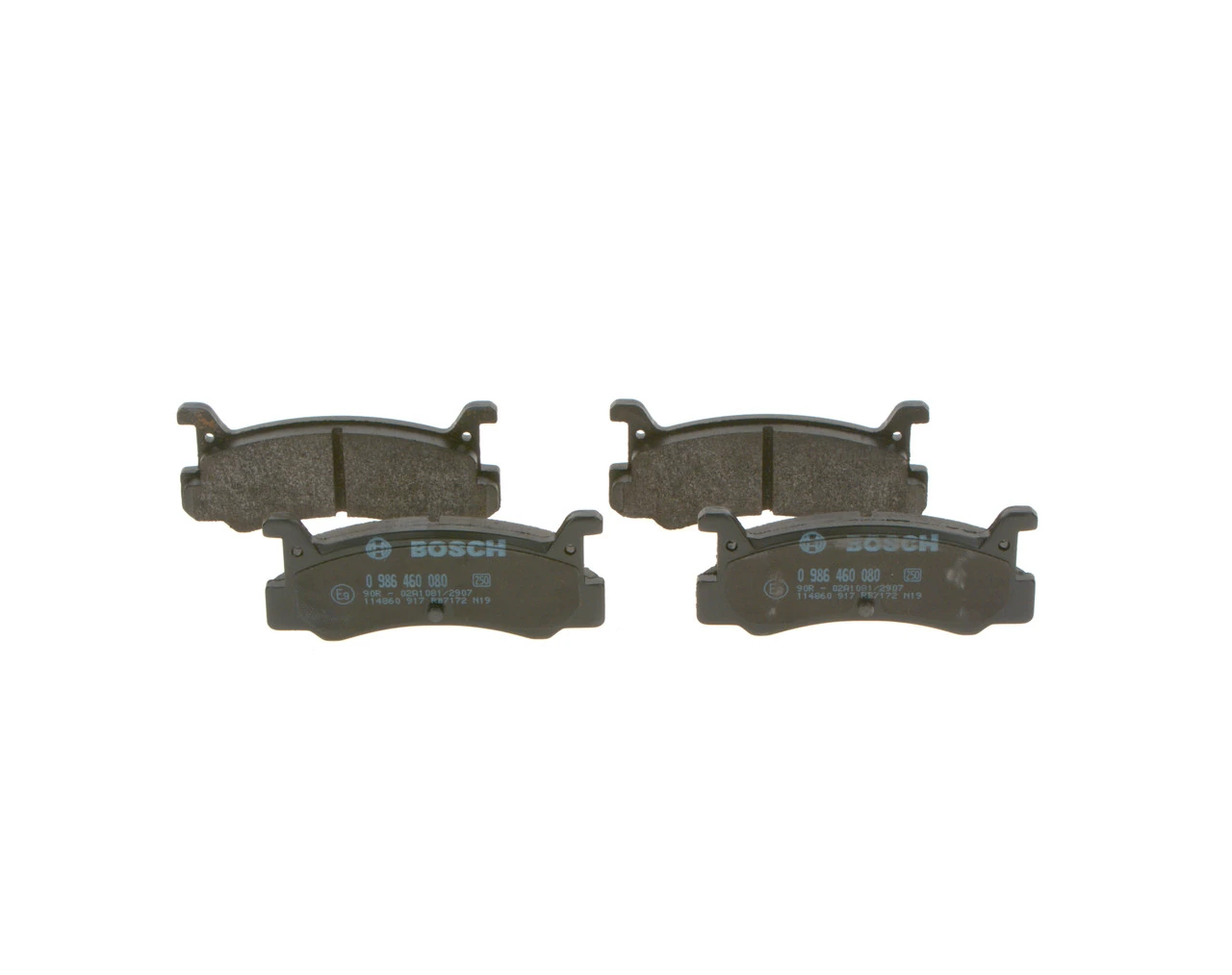 Set placute frana