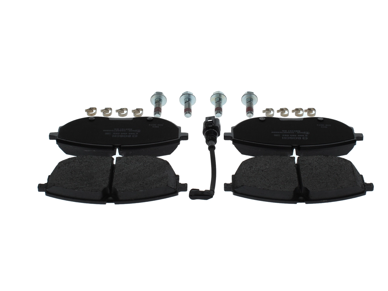 Set placute frana