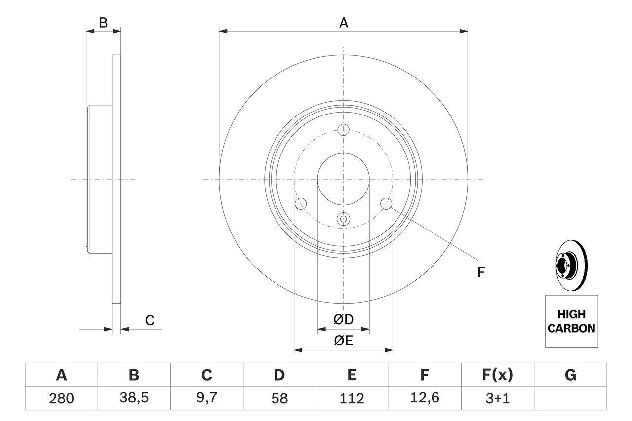 Disc frana