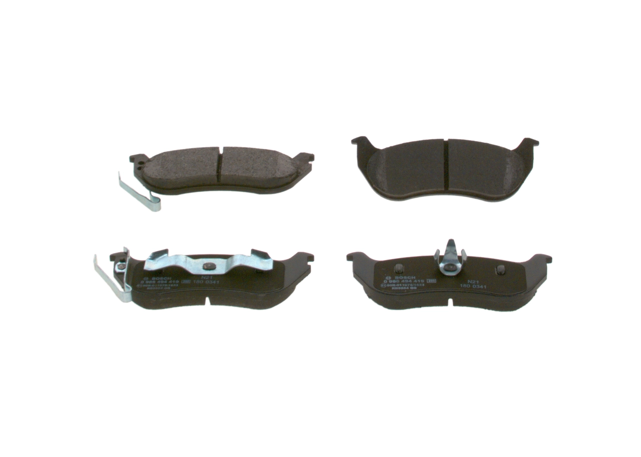 Set placute frana