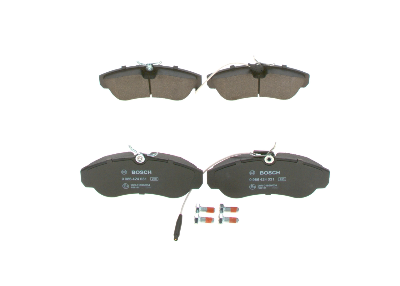 Set placute frana