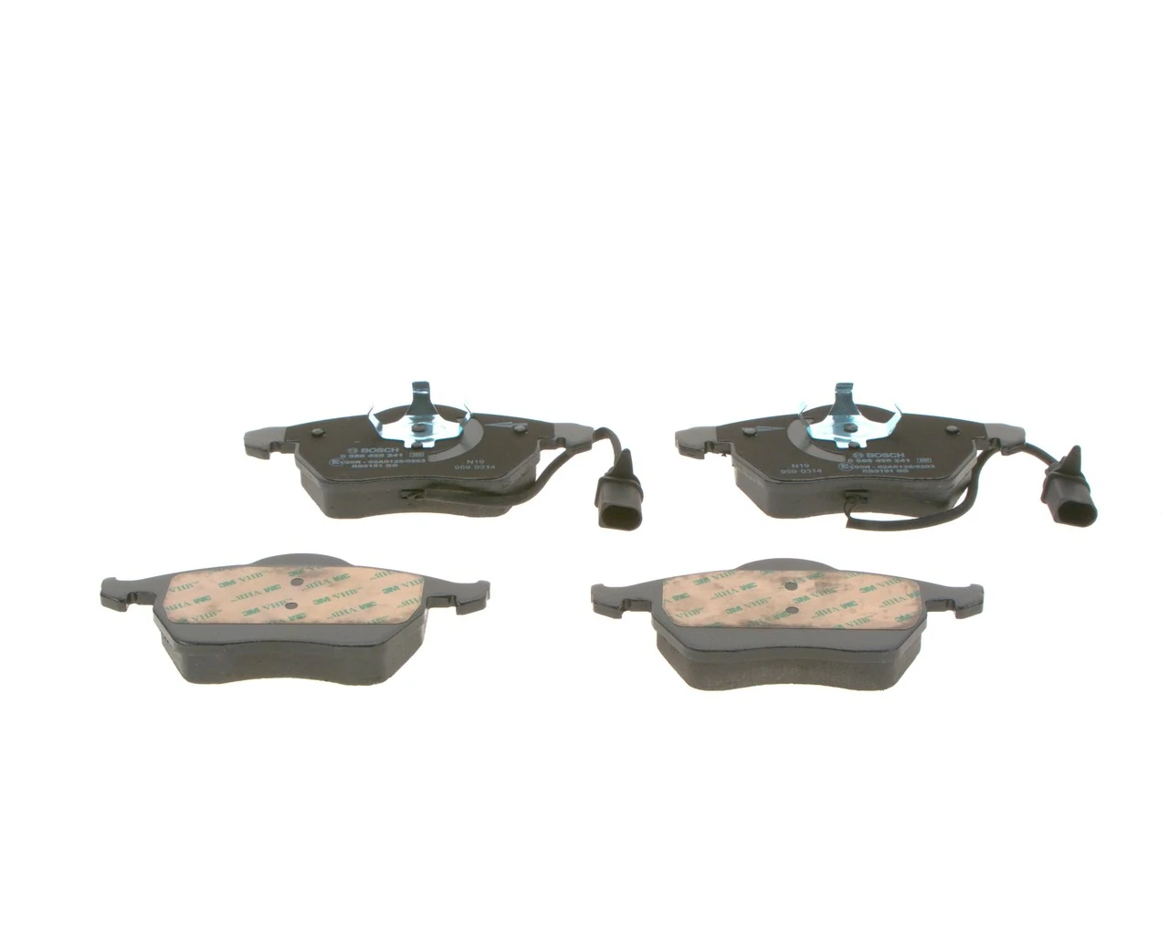 Set placute frana