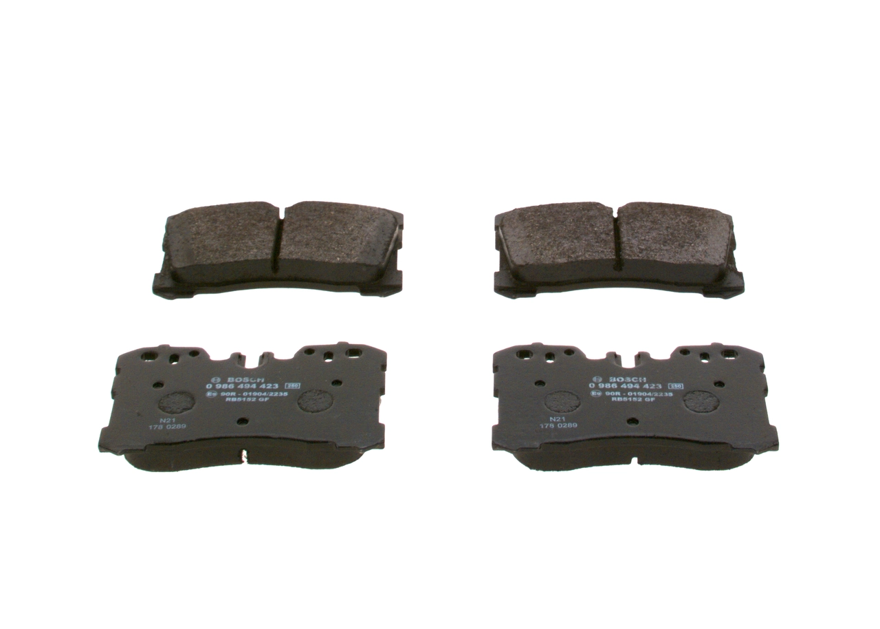 Set placute frana