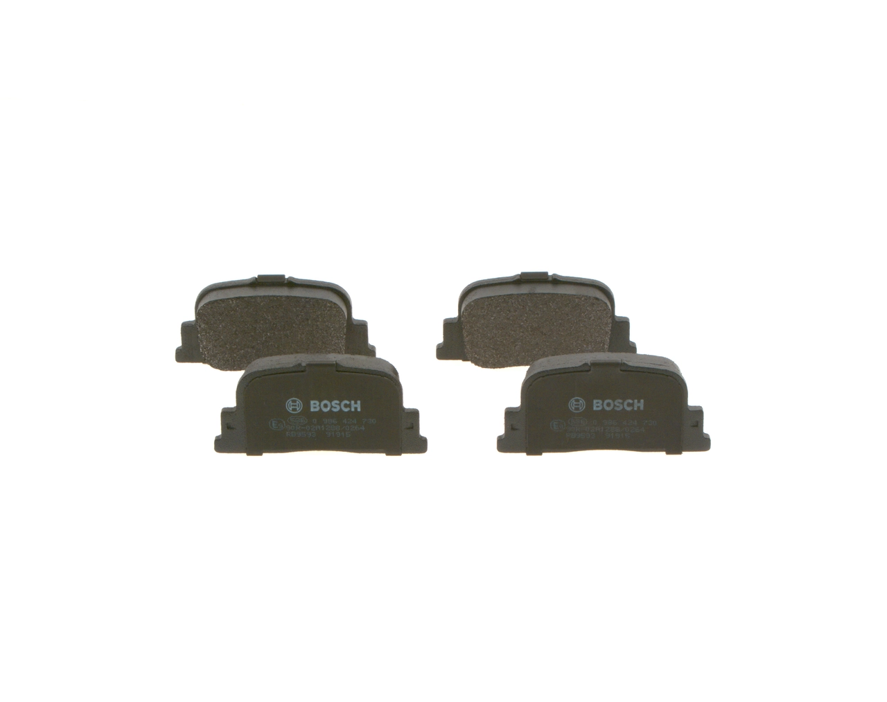 Set placute frana