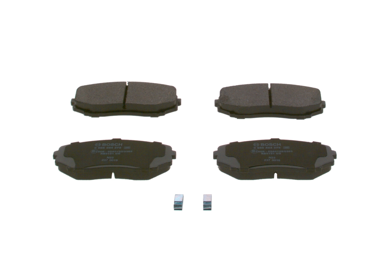 Set placute frana