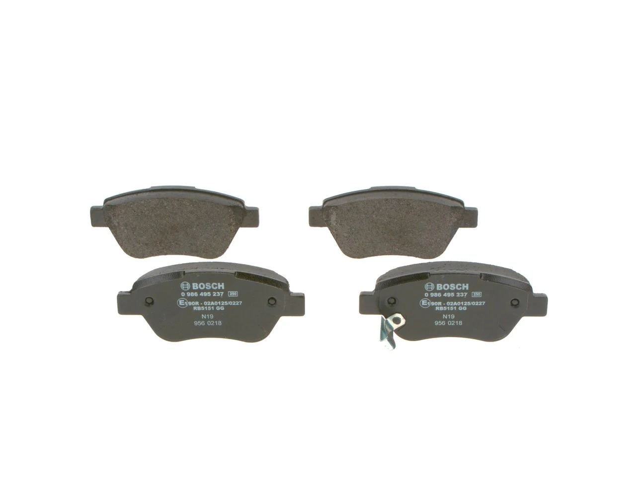 Set placute frana