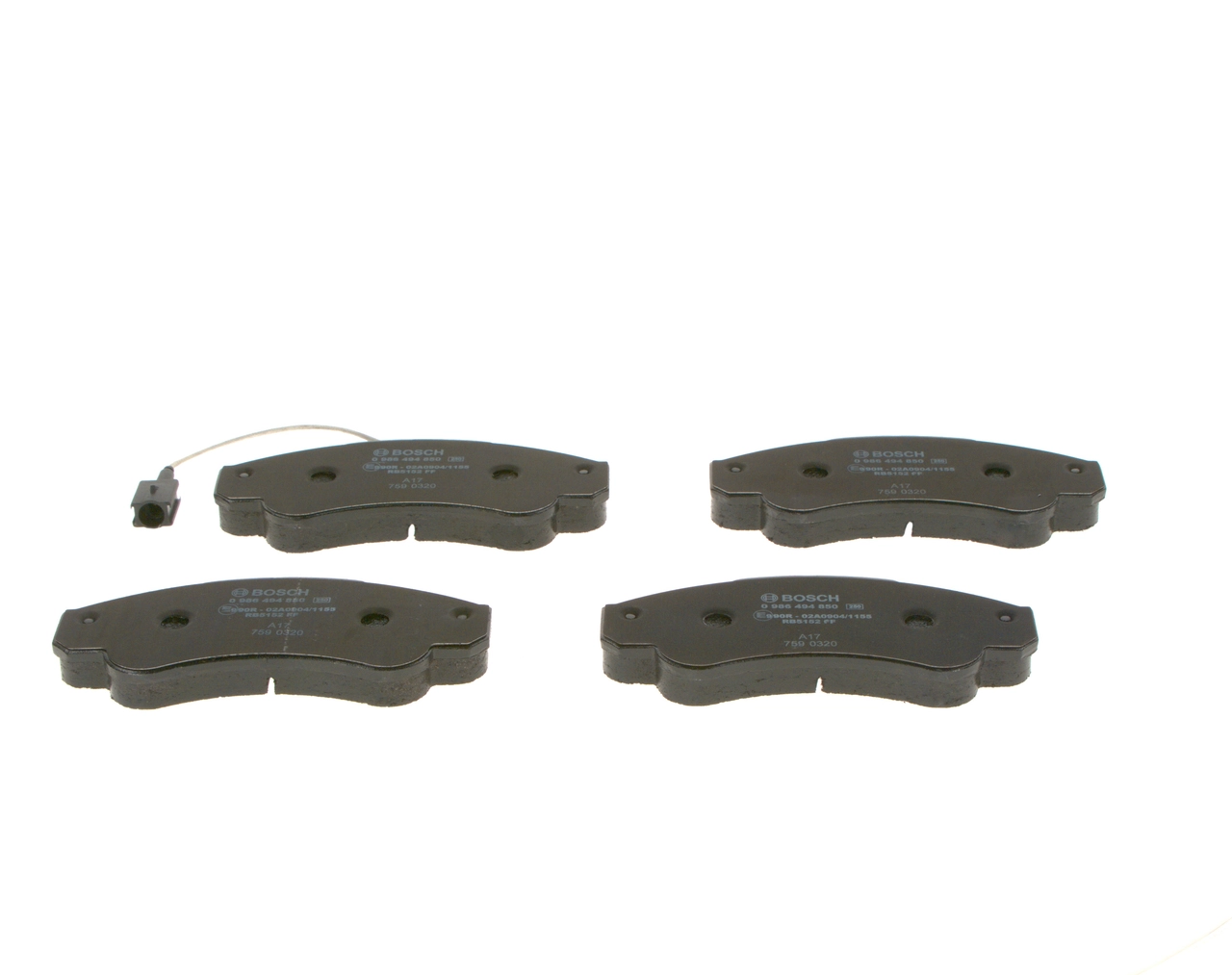 Set placute frana
