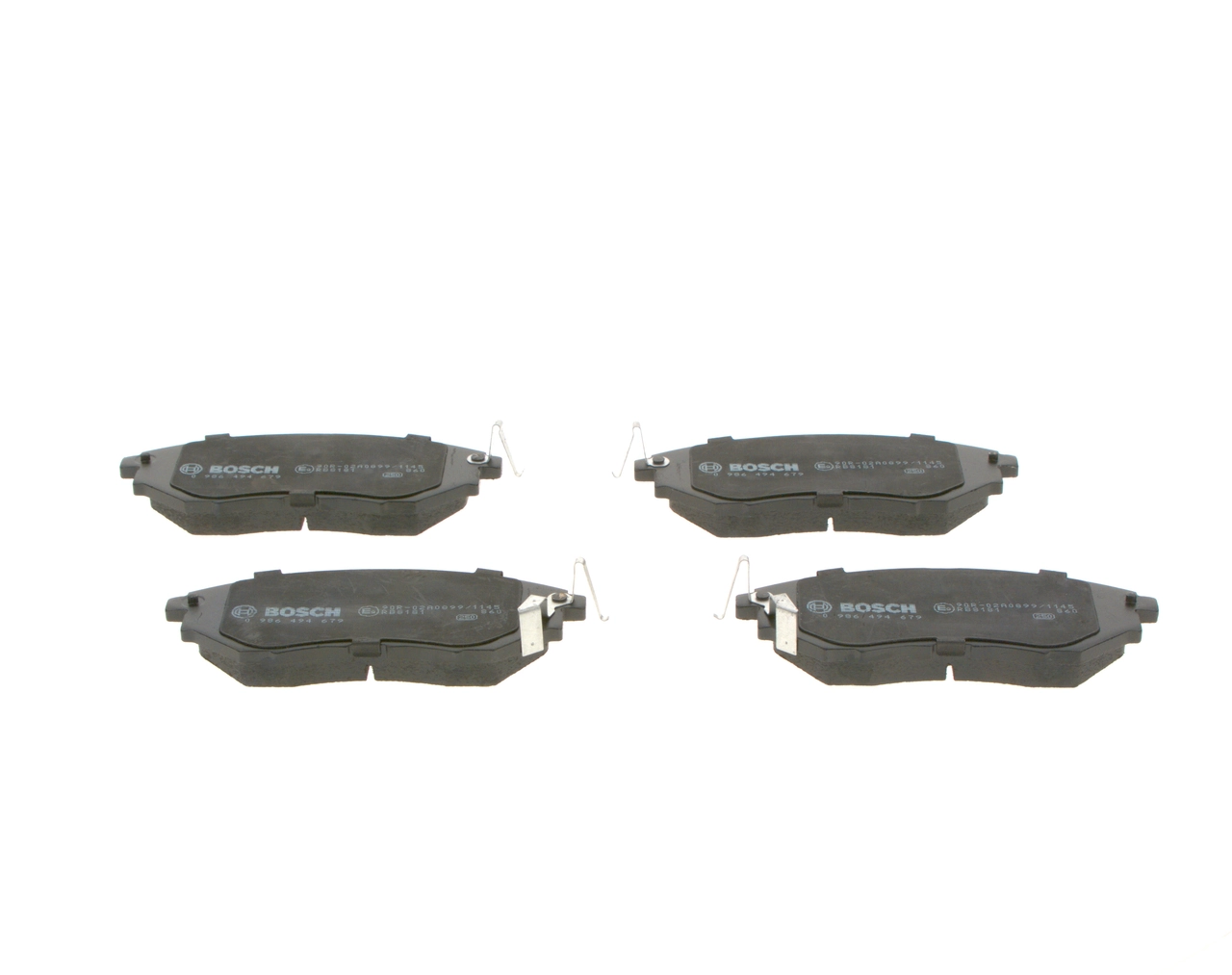 Set placute frana