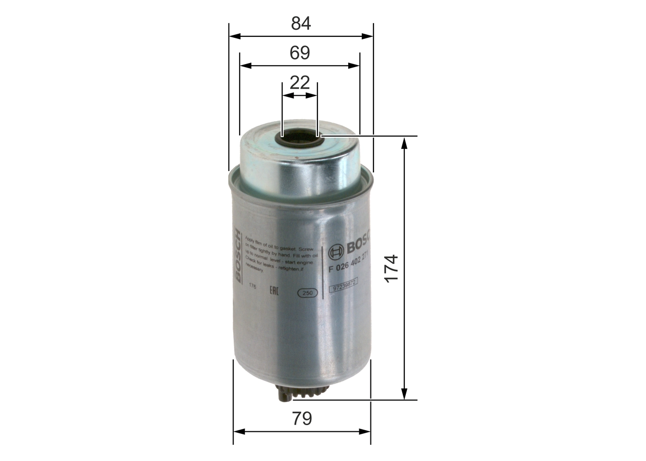 Filtru combustibil