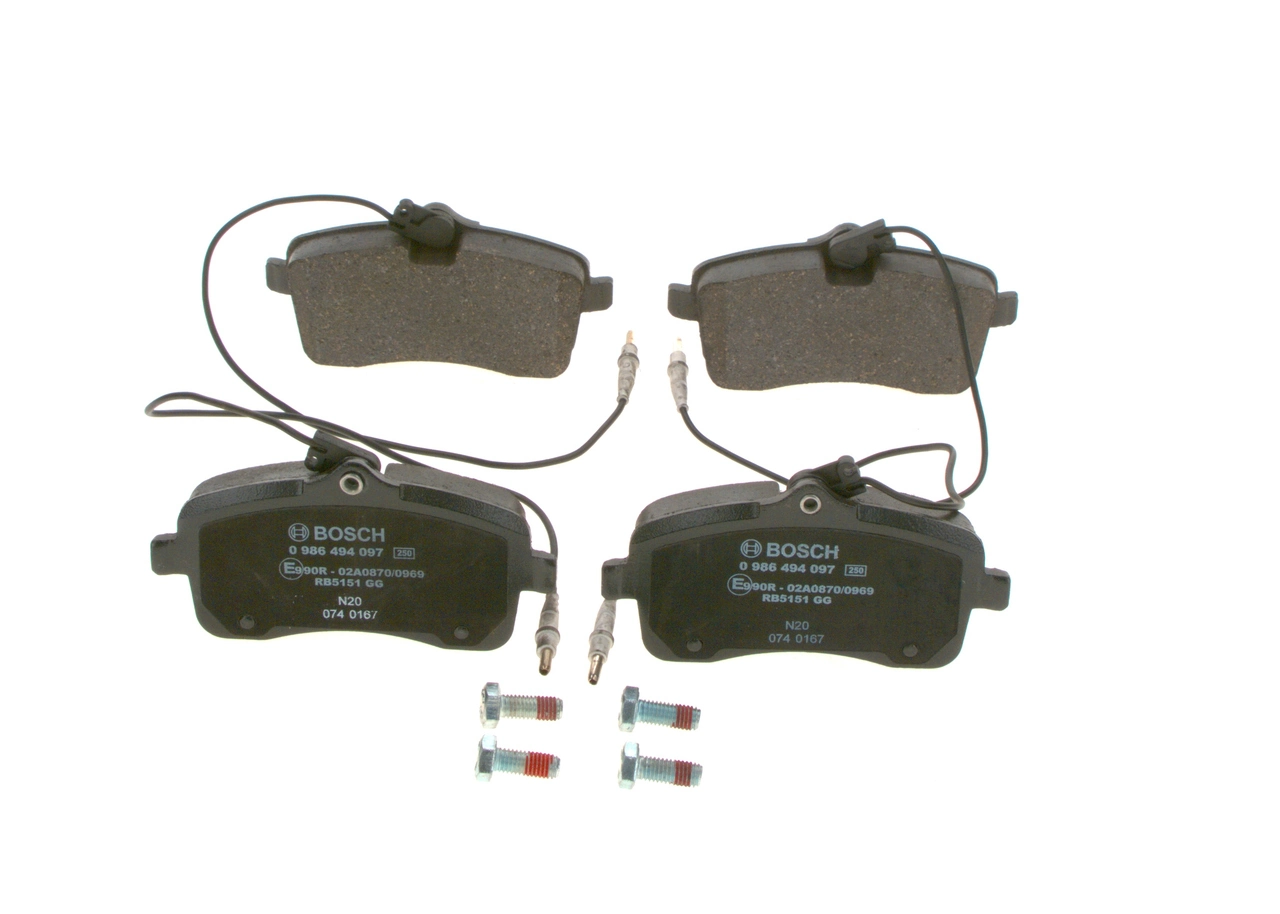 Set placute frana