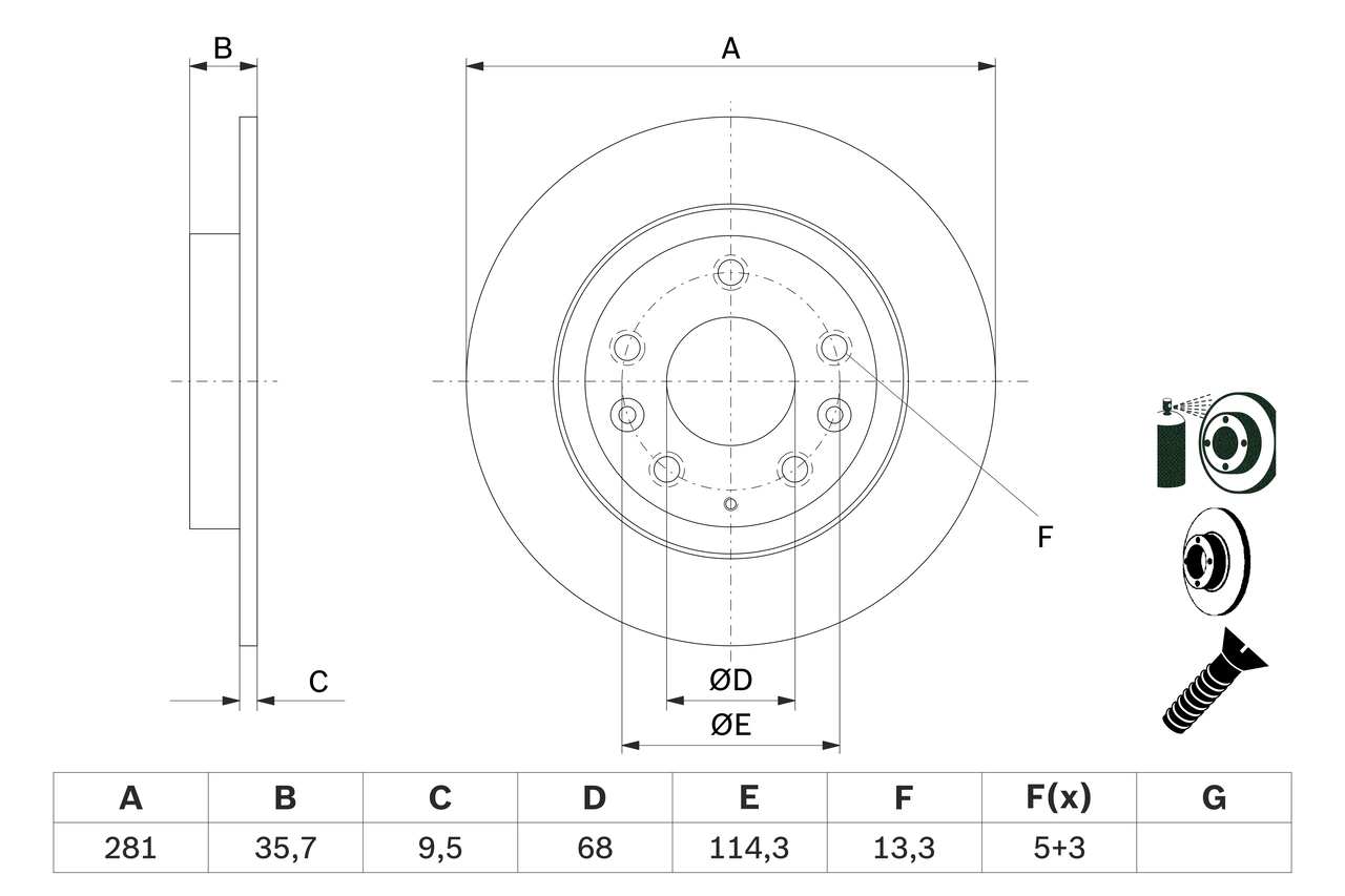 Disc frana