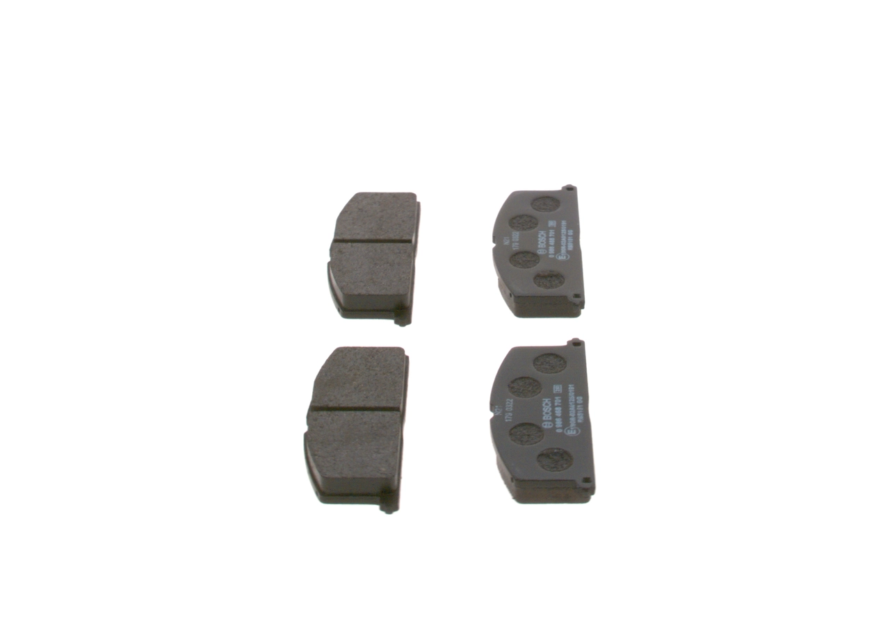 Set placute frana