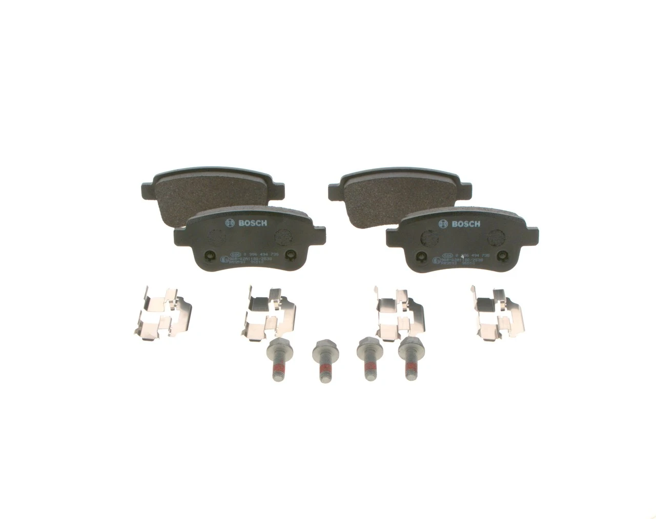 Set placute frana