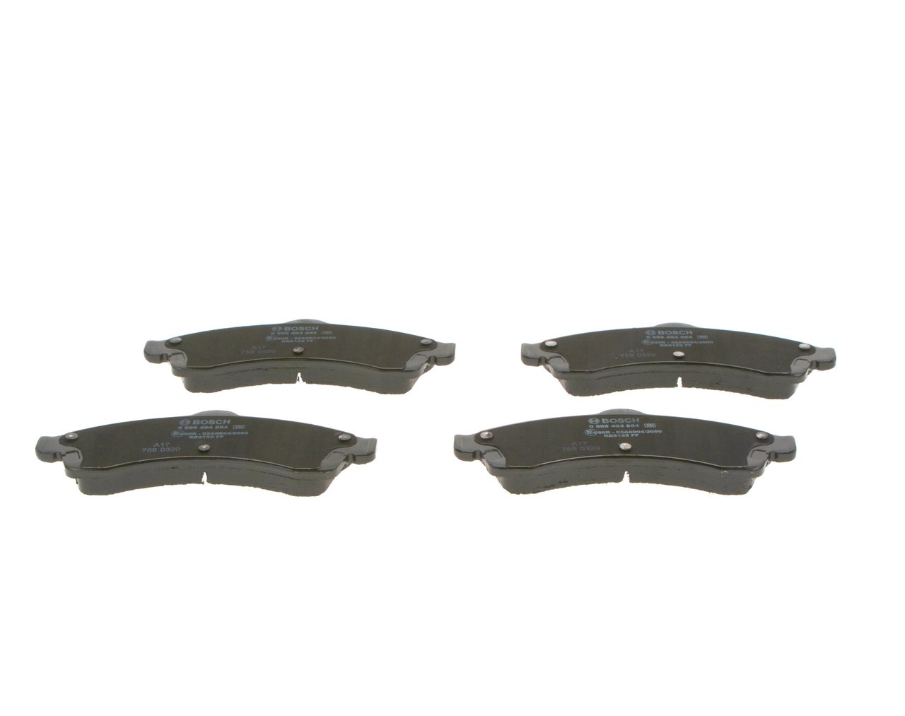 Set placute frana