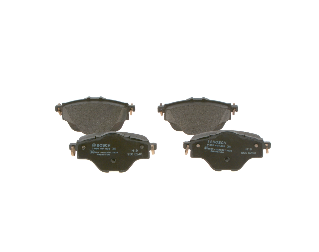 Set placute frana