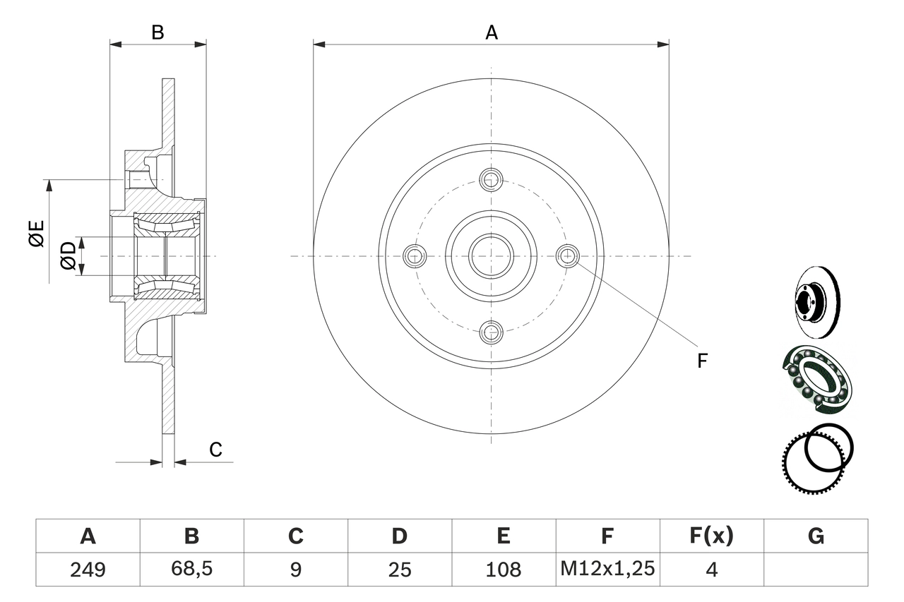 Disc frana