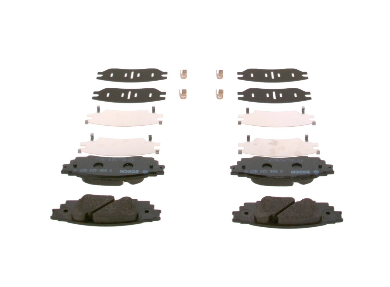 Set placute frana