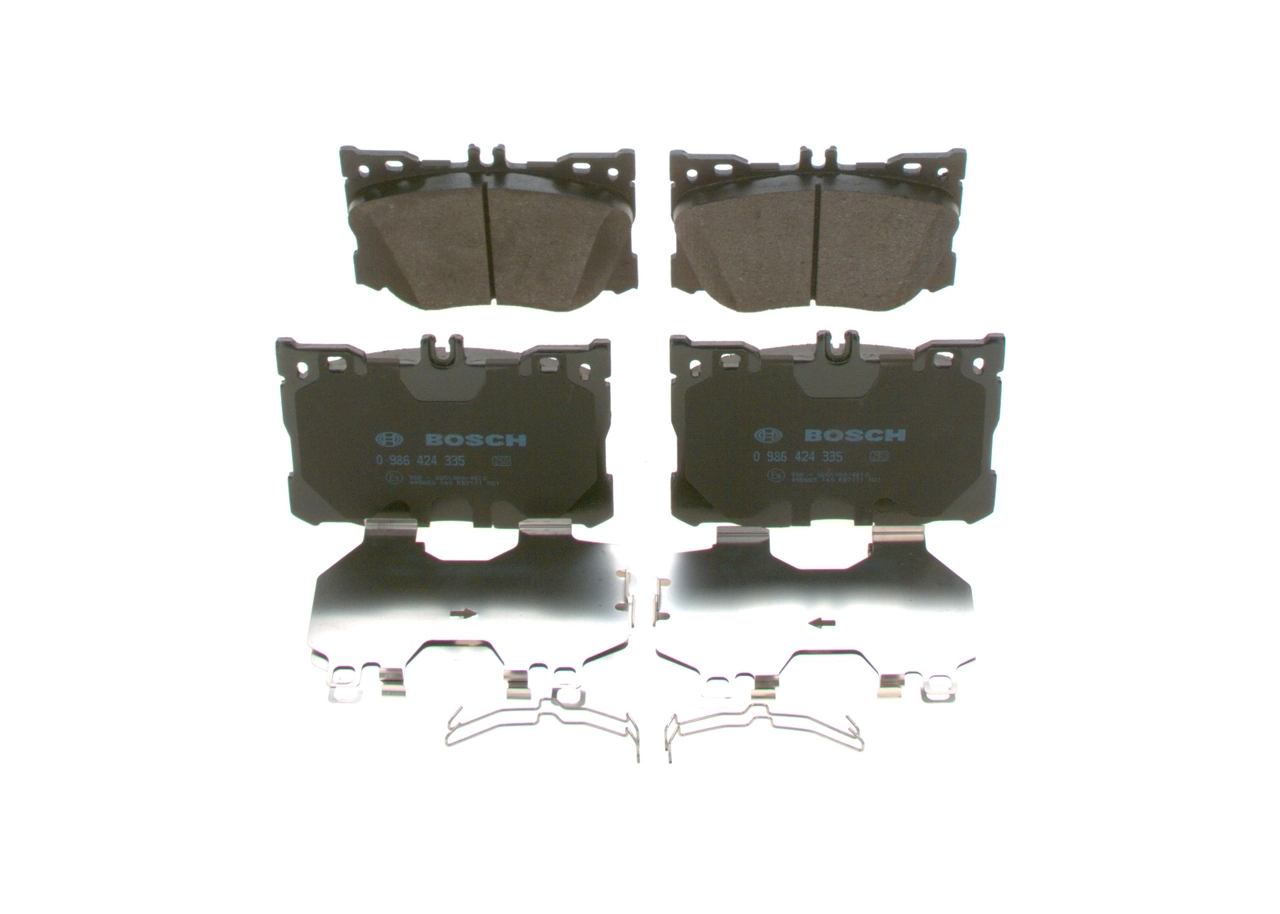 Set placute frana