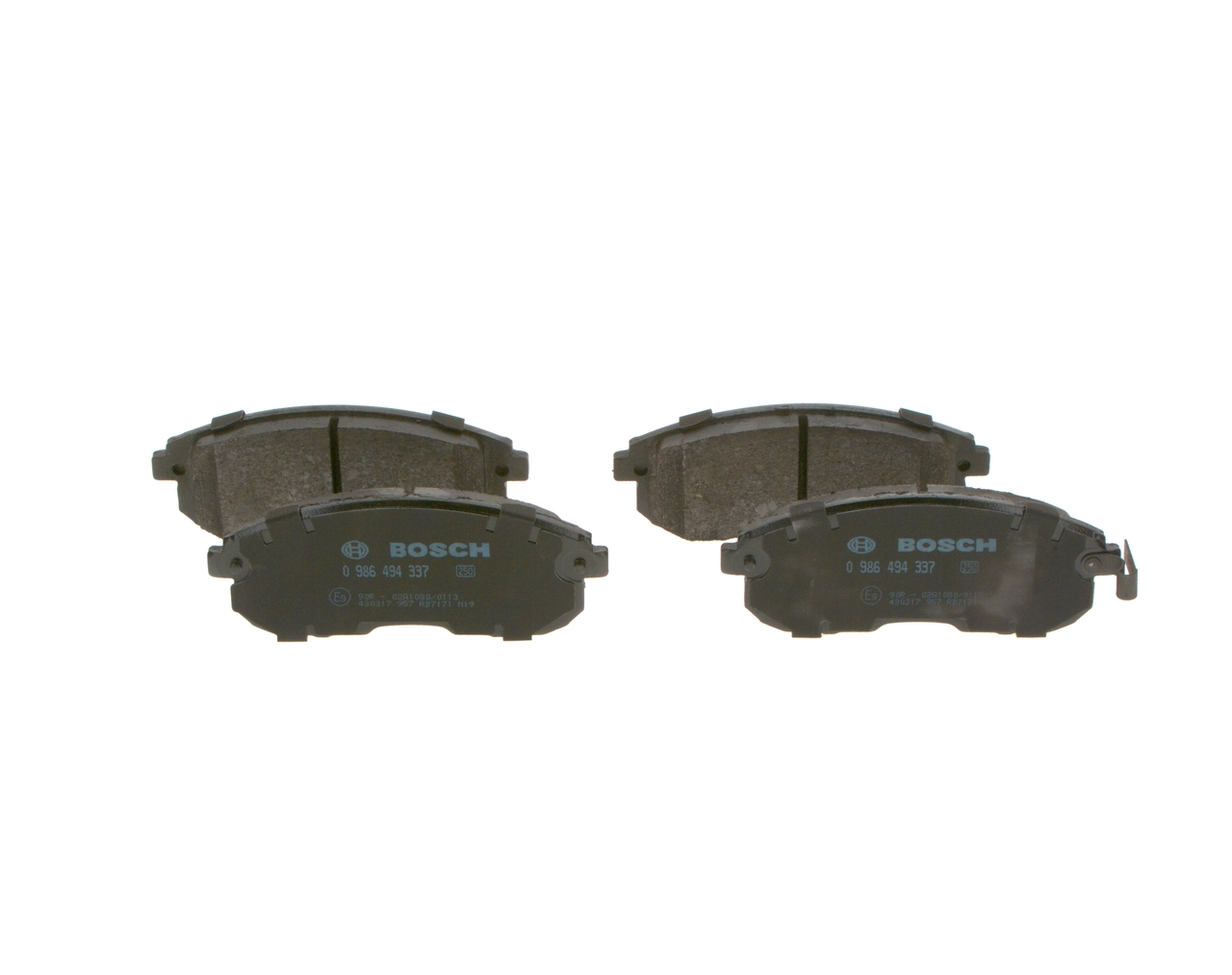 Set placute frana