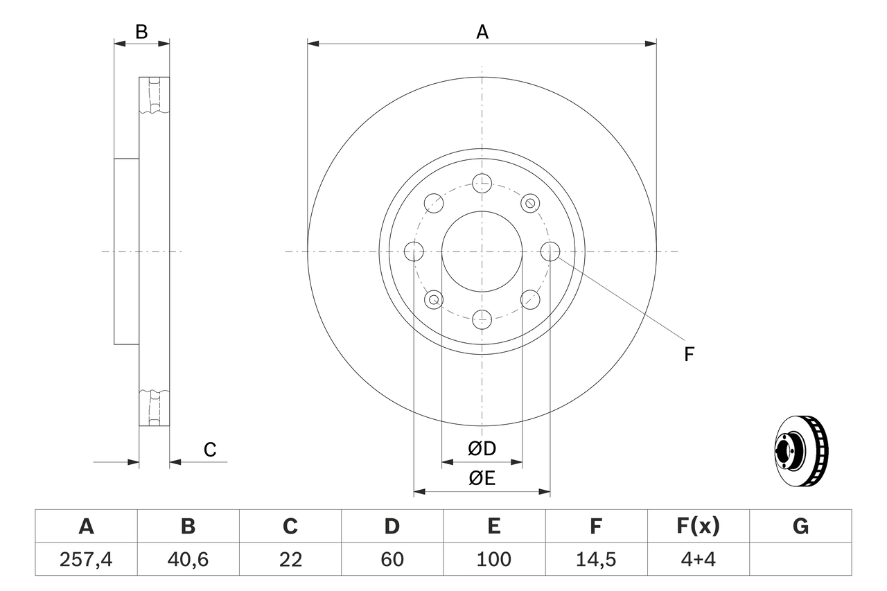 Disc frana