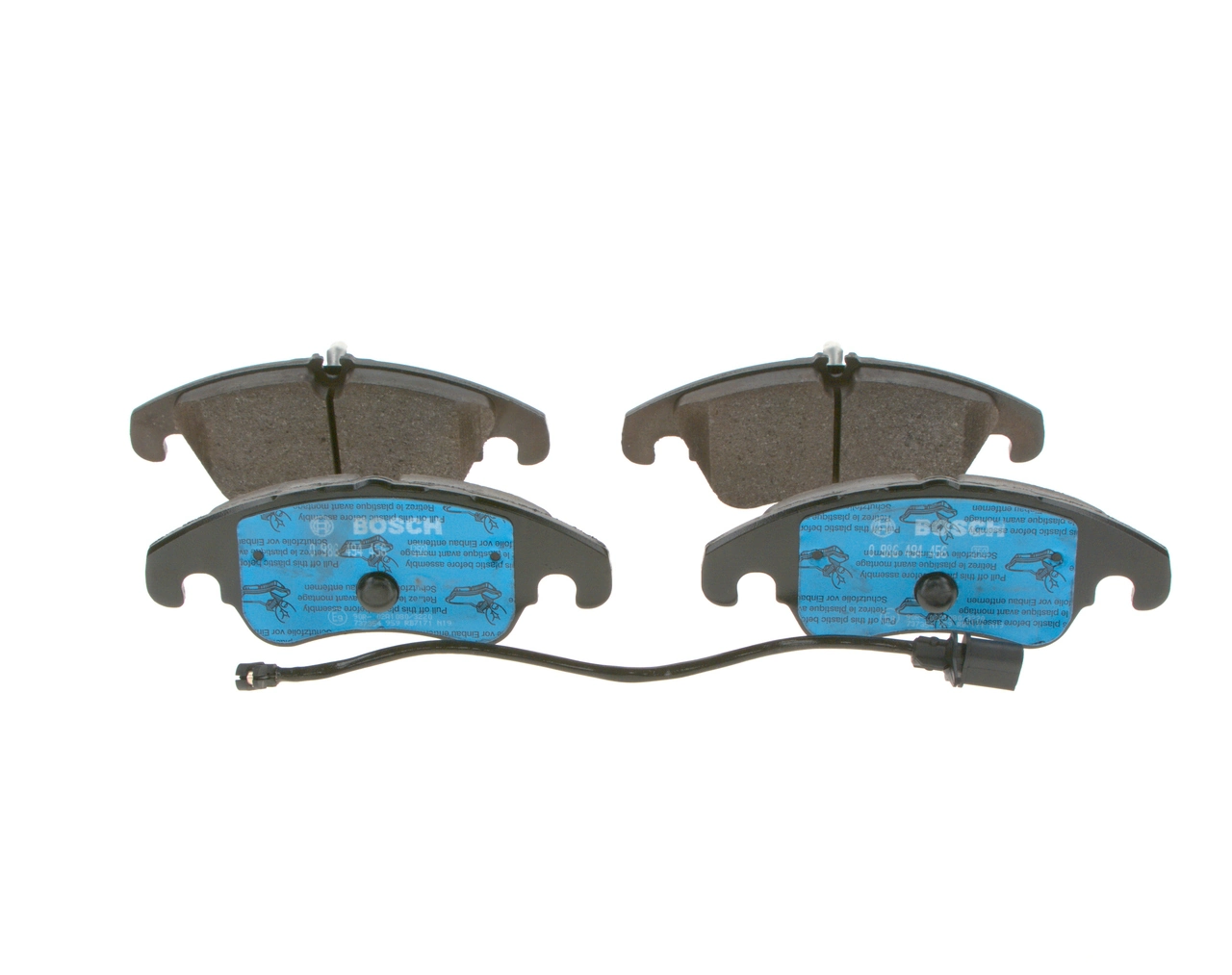 Set placute frana