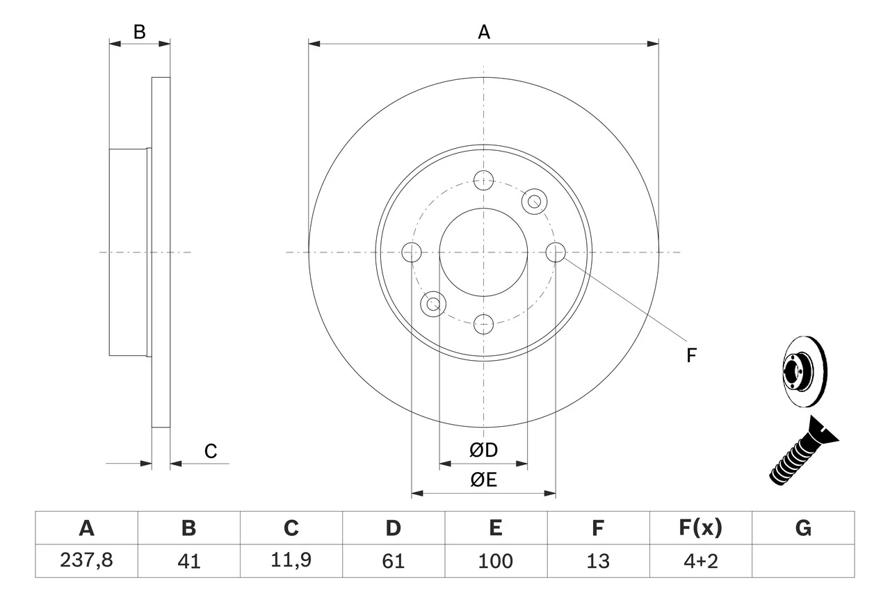 Disc frana