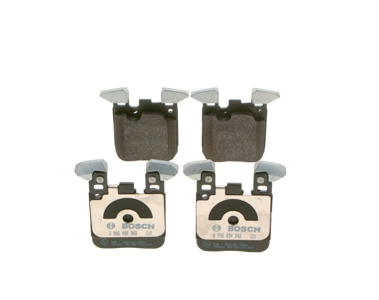 Set placute frana