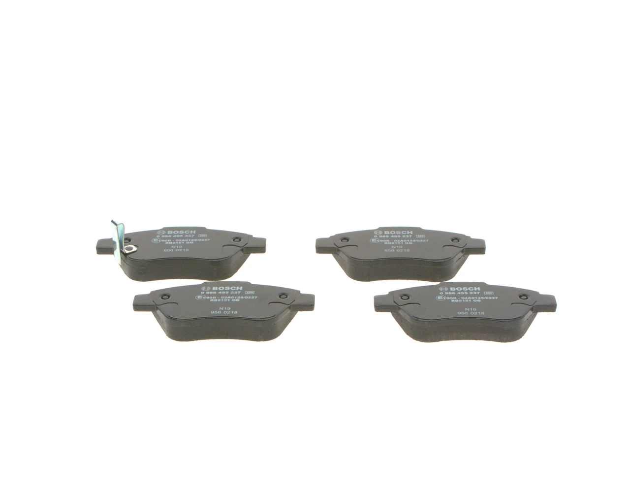 Set placute frana
