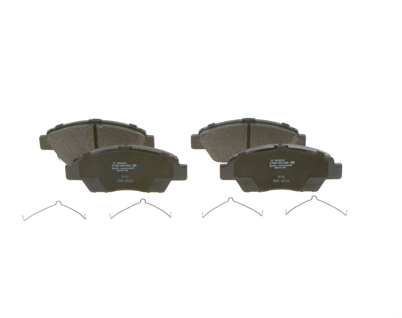 Set placute frana